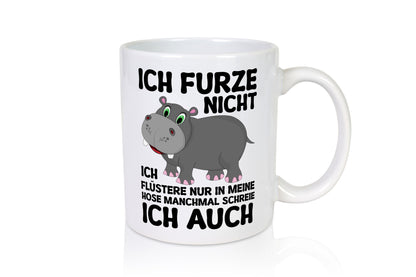 Ich furze nicht | furznilpferd v2 Humor Geschenkidee Tasse
