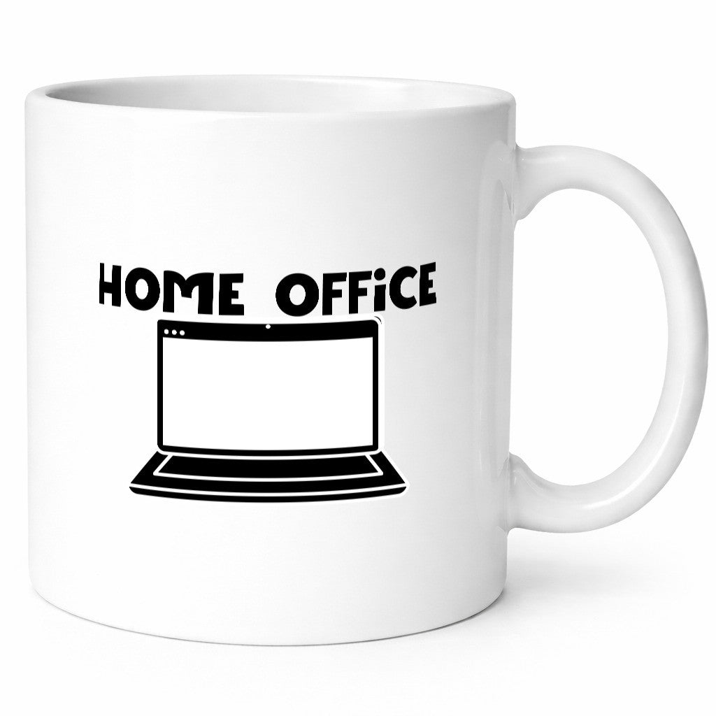 Home Office Tasse | Laptop Motiv Work from Geschenk Humor Geschenkidee lustiger