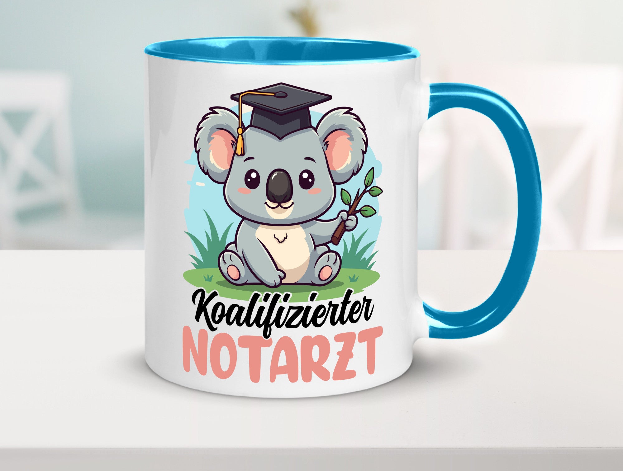Koalifizierter Notarzt | Arzt Geschenk Humor Geschenkidee lustiger Spruch Tasse