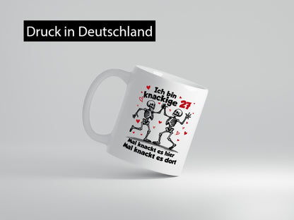 27. Geburtstag | Knackige 27 Ich bin alt v2 Humor Geschenkidee Tasse