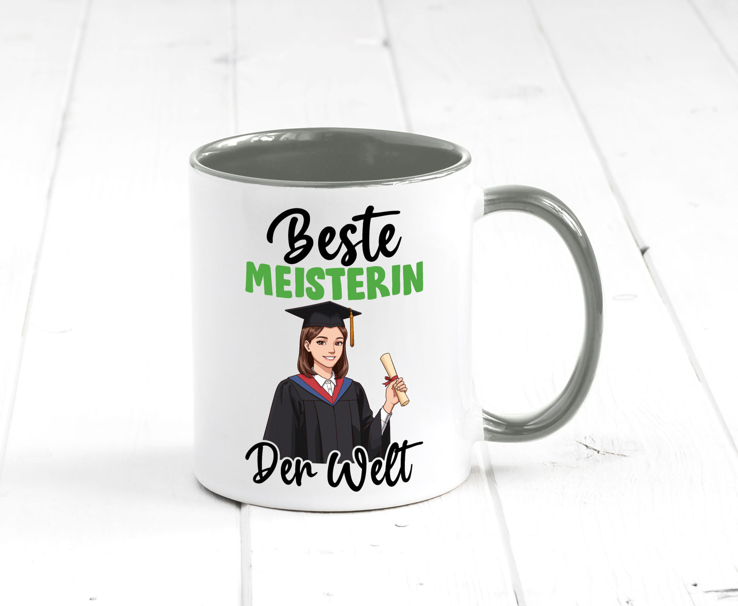 Beste Meisterin | Meisterbrief v2 Geschenk Humor Geschenkidee lustiger Spruch
