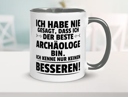 Der Beste Archäologe | Archäologie Forscher Humor Geschenkidee Tasse