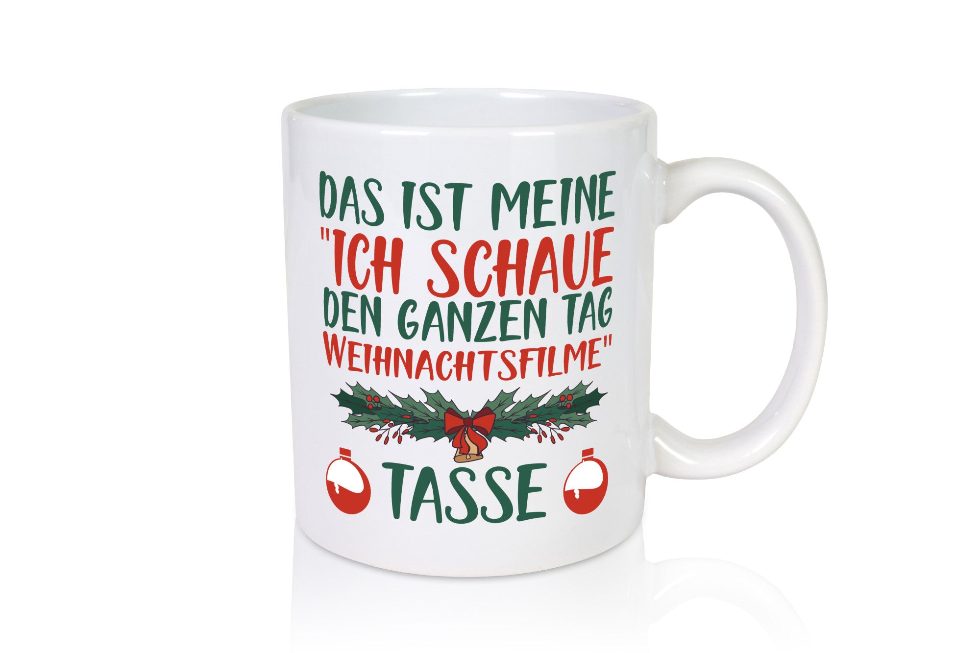 Christmas Movies | Christmas Mug Winter Motifs Funny Saying Gift