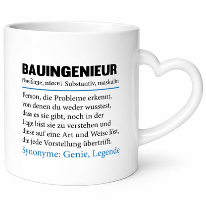 Bauingenieur | Beruf Ingenieur Spruch Geschenkidee Arbeit Kollegen Büro Humor