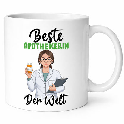 Beste Apothekerin | Apotheke Pharmazie v2 Geschenk Humor Geschenkidee lustiger