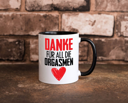 Orgasmus Tasse Geschenkidee Humor