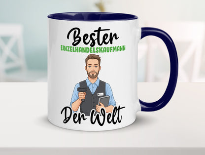 Bester Einzelhandelskaufmann | Einzelhandel v2 lustig Humor Geschenkidee
