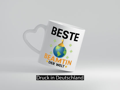 Welt Beste Beamtin | Verbeamtung öffentlicher Dienst Humor Geschenkidee Tasse