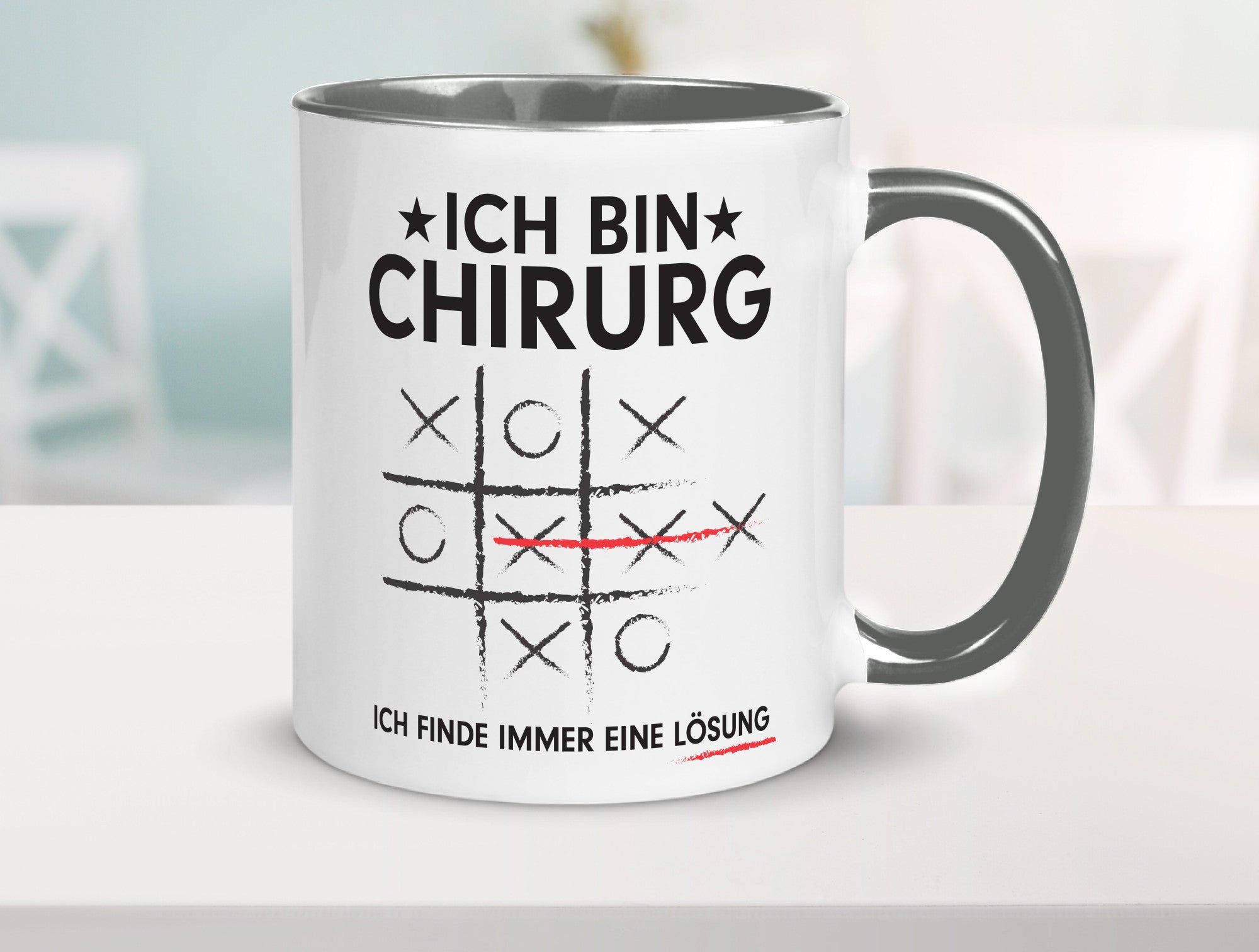 Lösung finden: Chirurg | Medizin Chirurgie v2 Geschenk Humor Geschenkidee