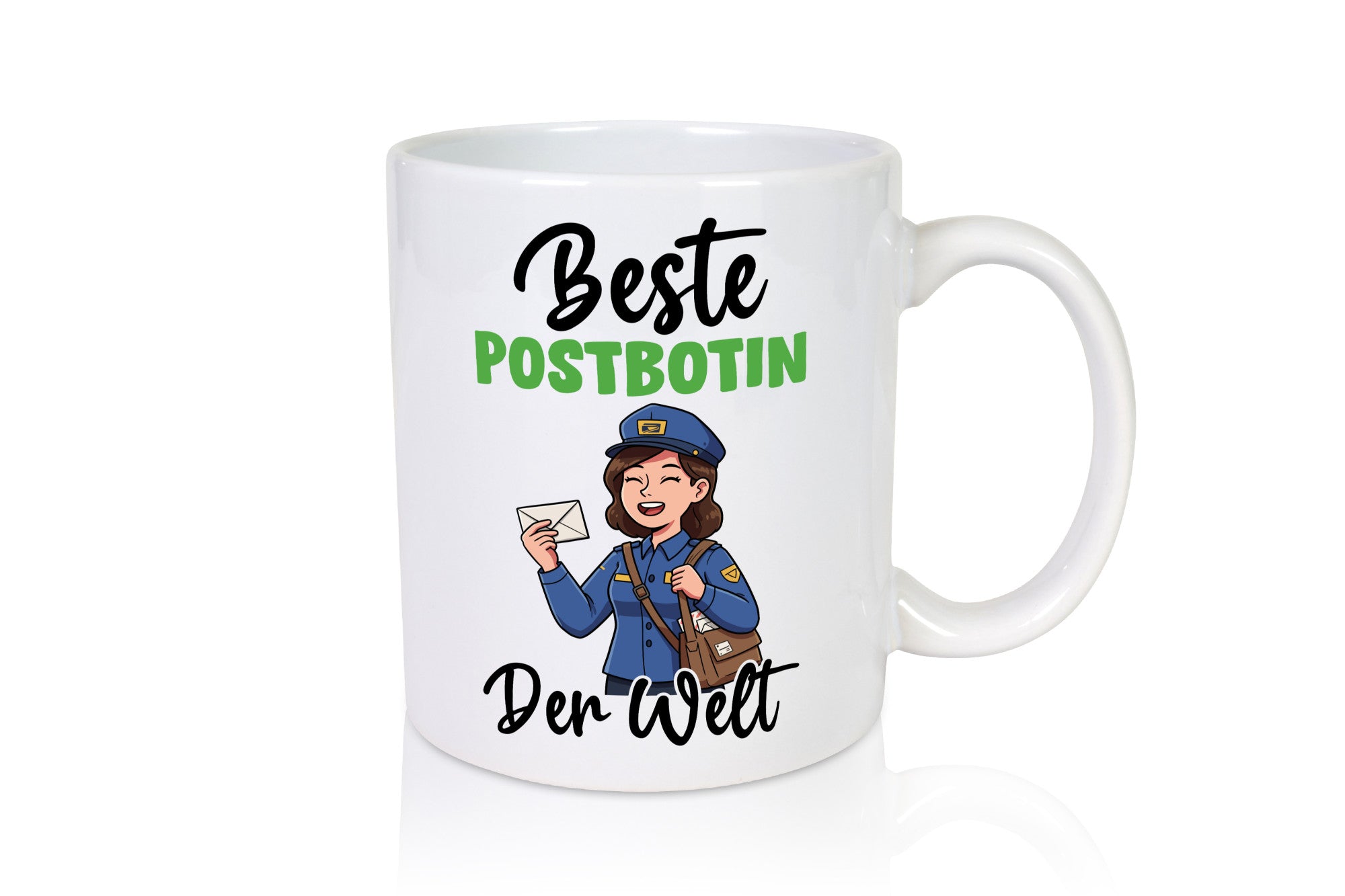 Beste Postbotin | Beruf Post Briefträger v2 lustig Arbeit Kollegen Büro