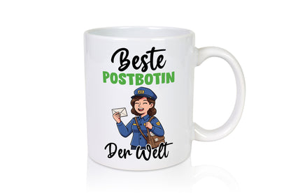 Beste Postbotin | Beruf Post Briefträger v2 lustig Arbeit Kollegen Büro