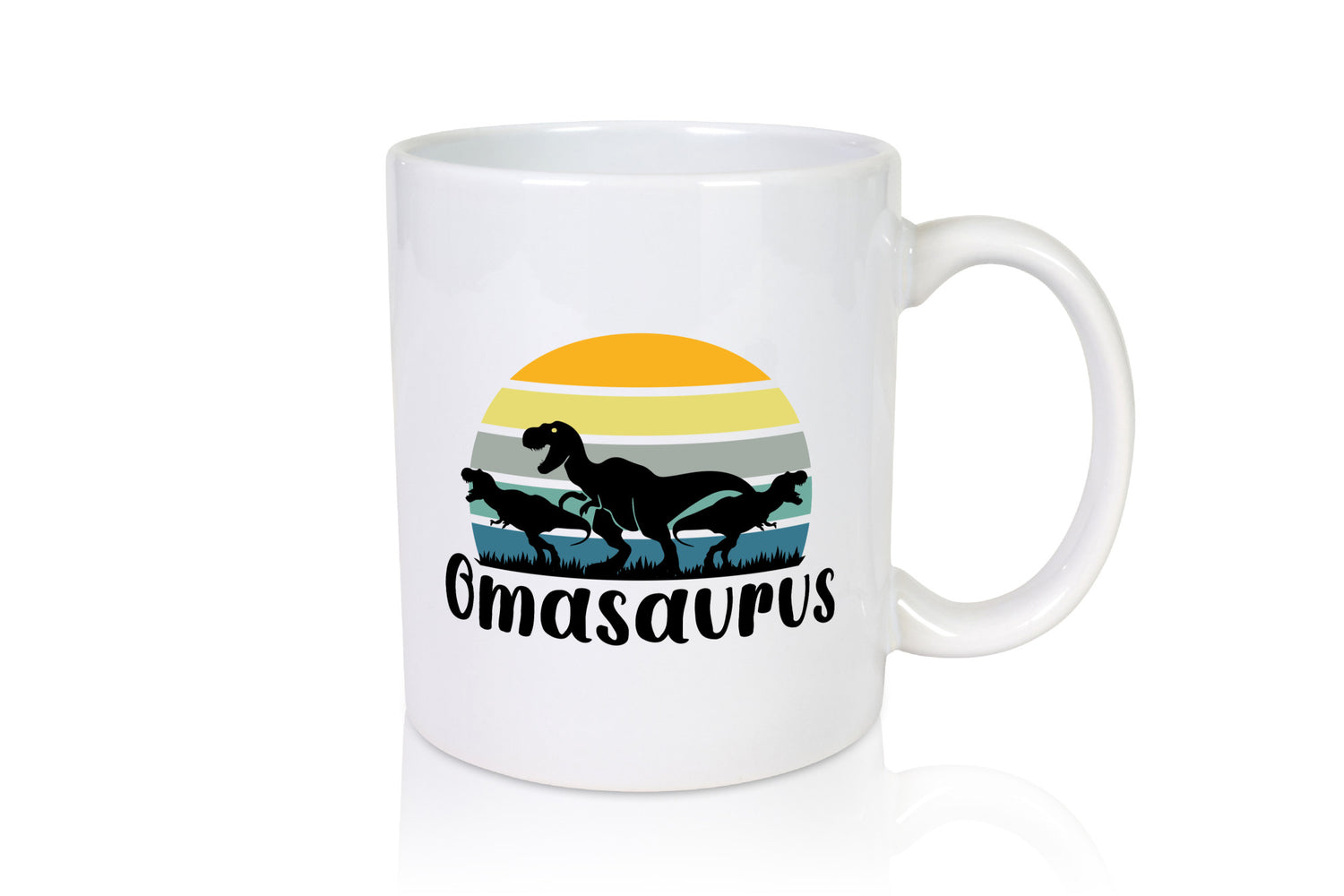 Omasaurus | Muttertag Dinosaurier Humor Familie Geschenkidee Tasse