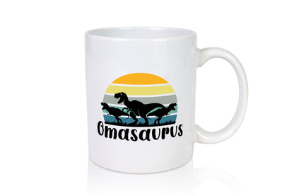 Omasaurus | Muttertag Dinosaurier Humor Familie Geschenkidee Tasse