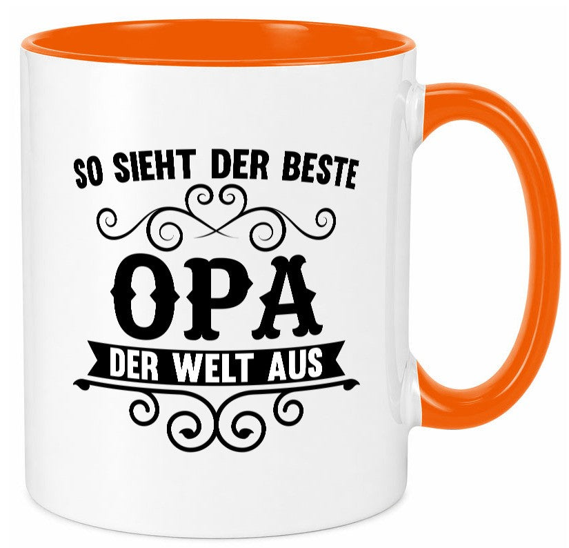 Der Beste Opa | Großvater Enkel Geschenkidee Familie Humor Tasse