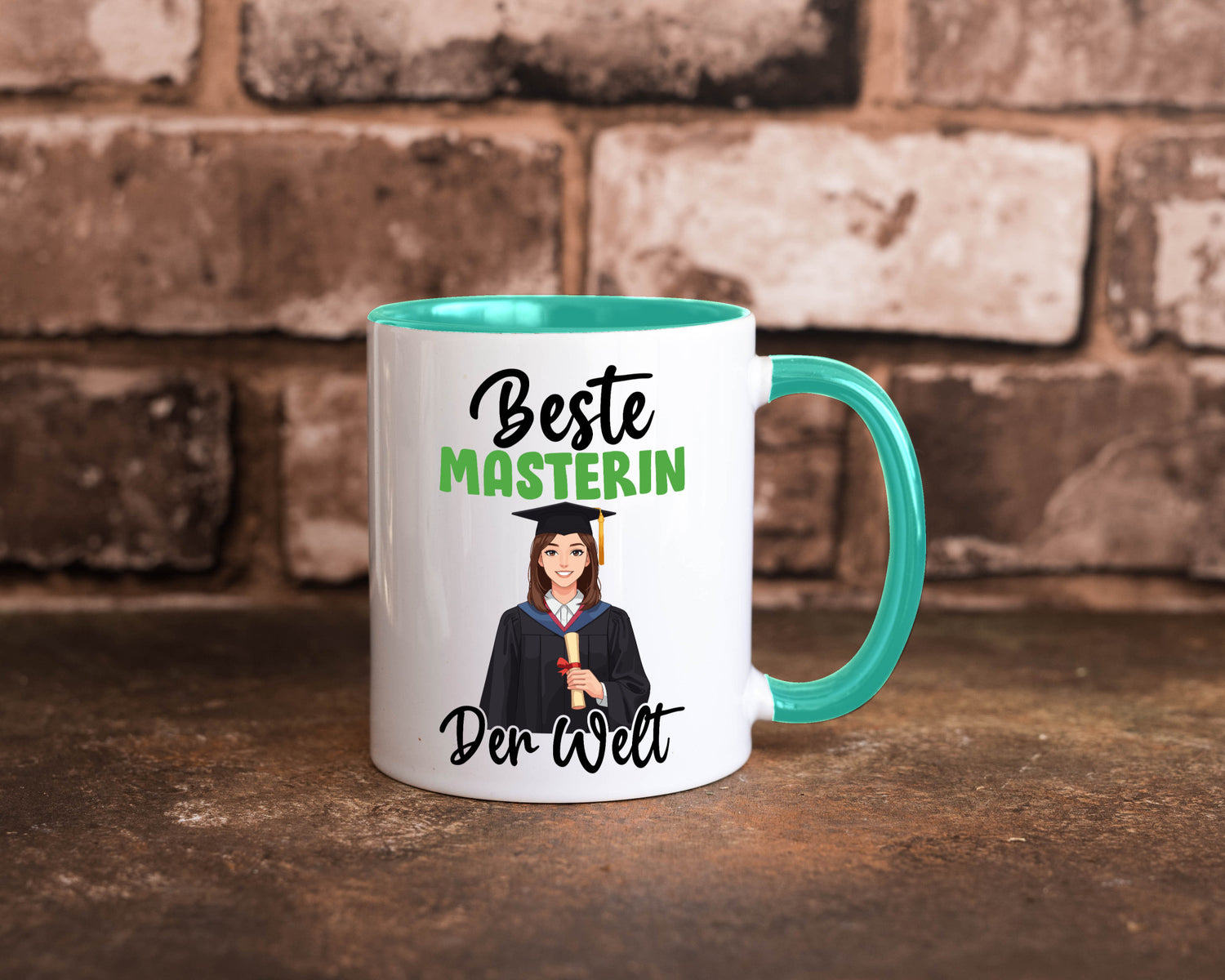 Beste Masterin | Student Uni Studium Humor Geschenkidee Tasse
