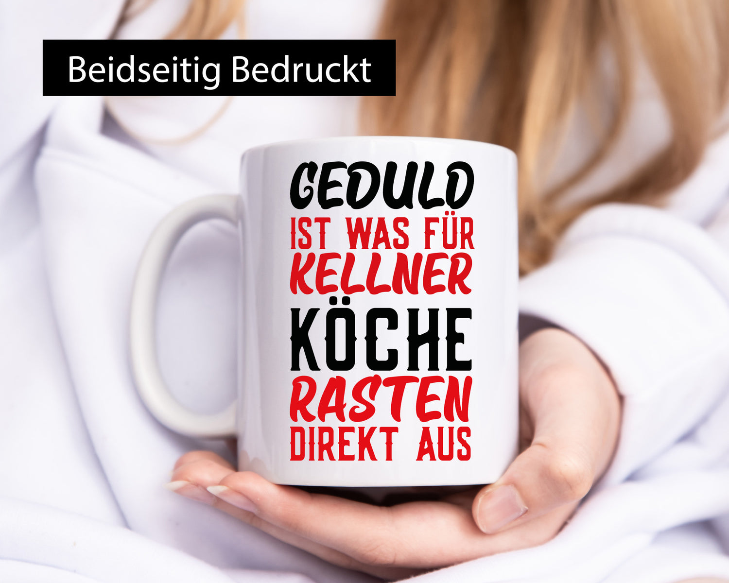 Köche rasten aus | Kellner Geduld Küchenchef Restaurant Geschenk Arbeit