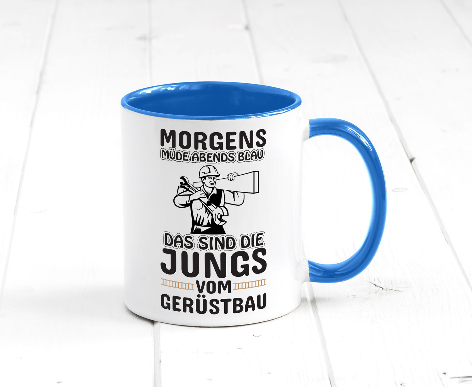 Jungs vom Gerüstbau | Gerüstbauer Tasse Baustelle Geschenk Humor Geschenkidee