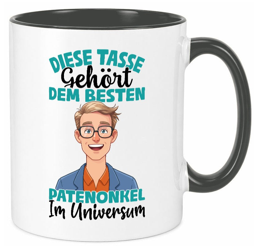 Im Universum: Patenonkel | Bester Onkel Geschenkidee Humor Tasse
