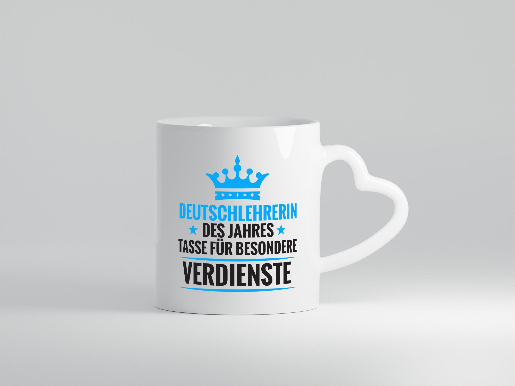 Besonderer Verdienst: Deutschlehrerin | Lehrer Geschenkidee Humor Tasse