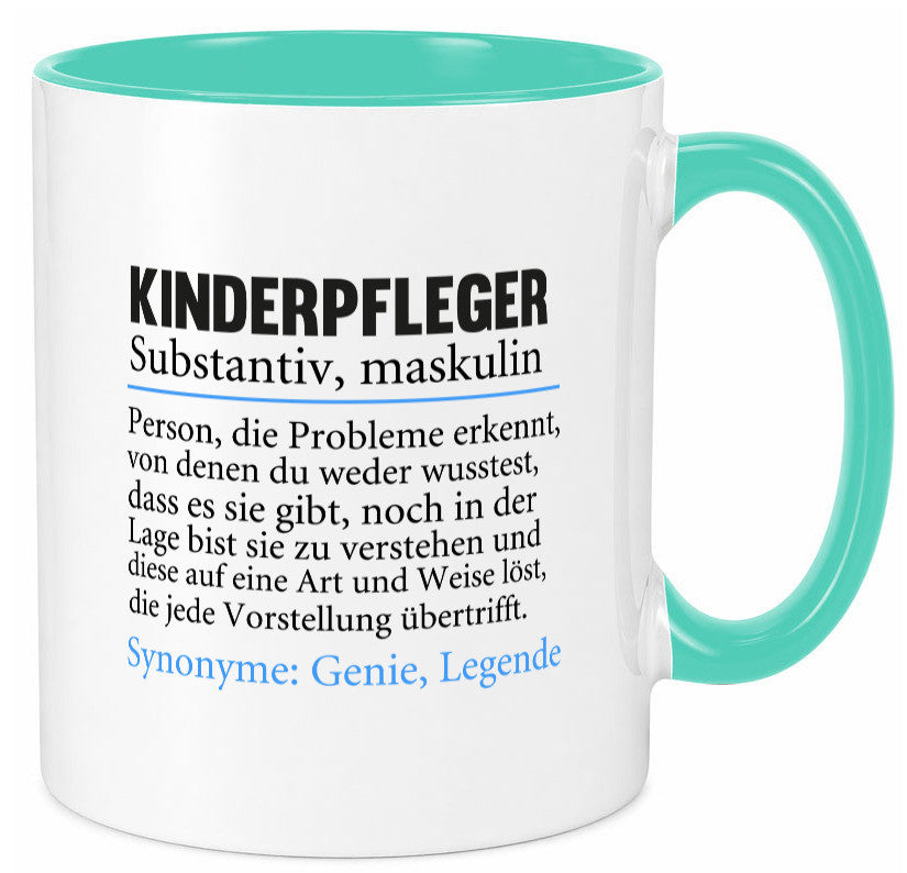 Kinderpfleger | Pfleger Kinder Pflegeberuf lustiger Spruch Geschenk Arbeit