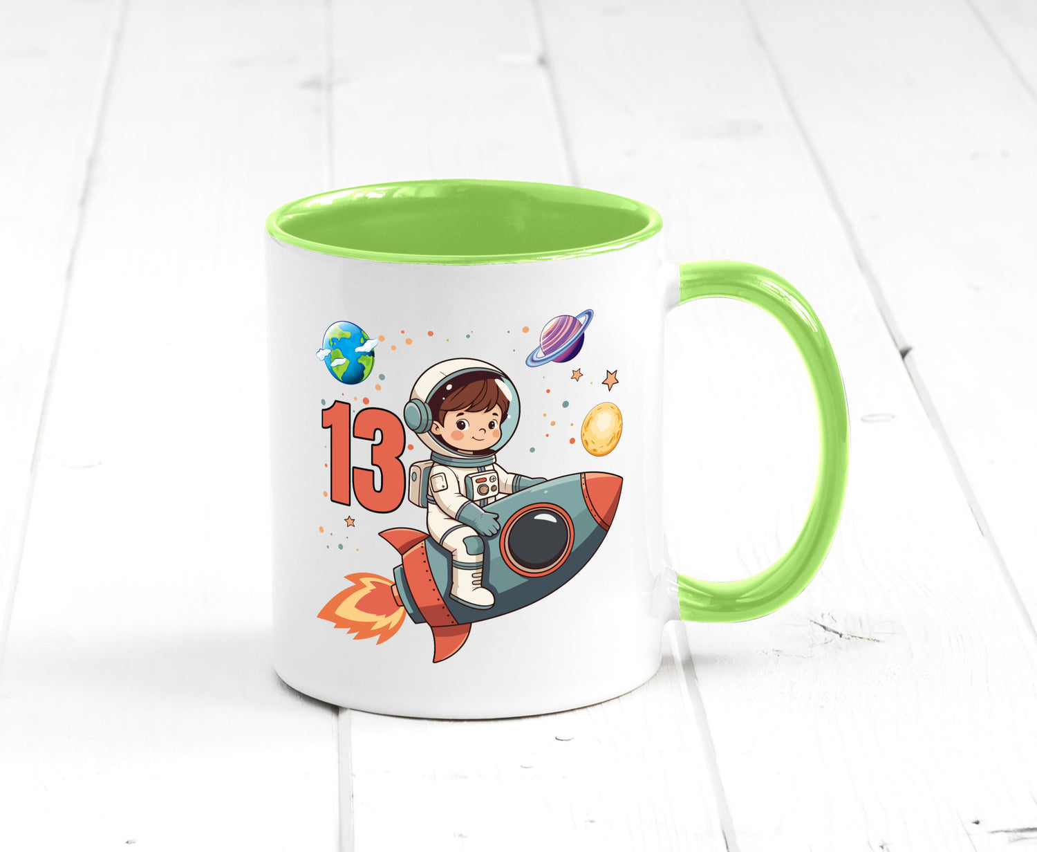 13. Geburtstag | 13 Jahre Astronaut Weltraum lustiger Spruch Geschenk