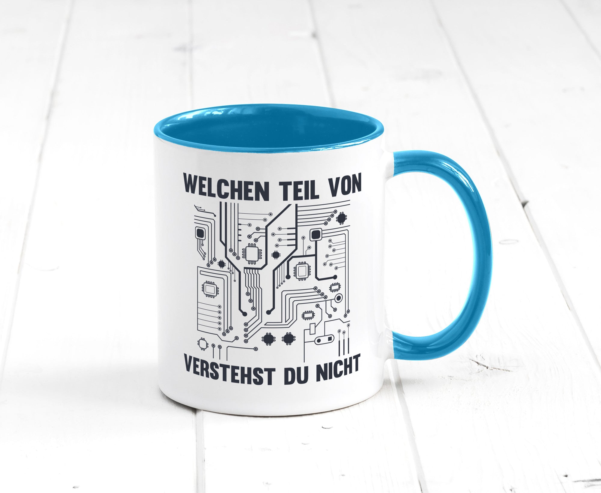 Welchen teil von verstehst du nicht | technik Humor Geschenkidee Tasse
