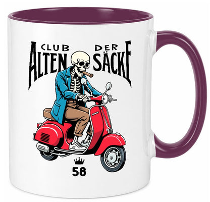 58. Geburtstag | 58 Jahre Club der alten Säcke v2 lustig Geschenkidee Geschenk Tasse
