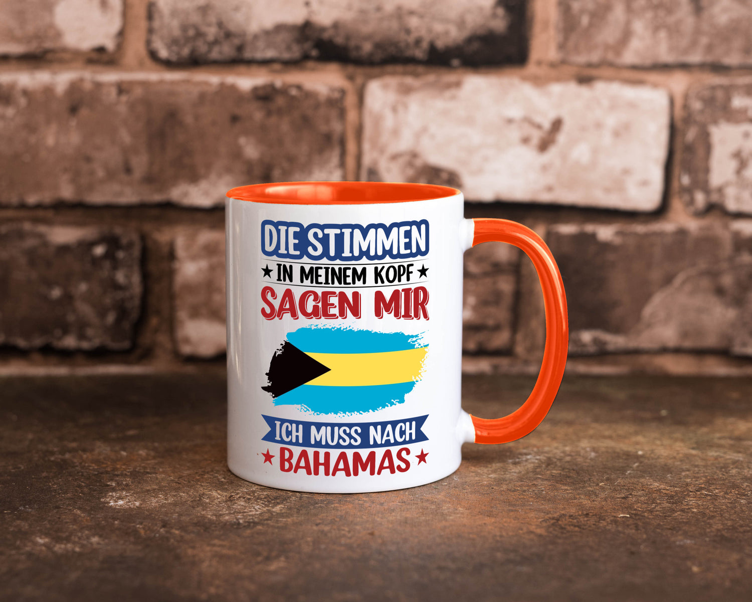 Bahamas | Urlaub Stimmen in meinem Kopf Traumland Geschenk Humor Geschenkidee