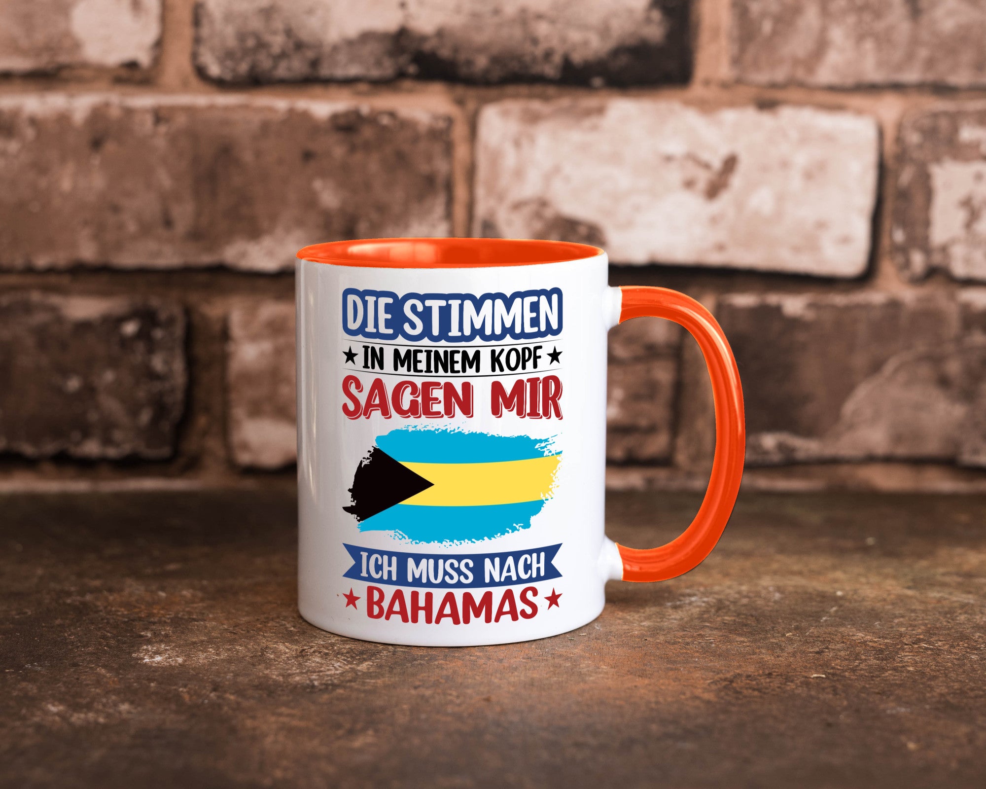 Bahamas | Urlaub Stimmen in meinem Kopf Traumland Geschenk Humor Geschenkidee