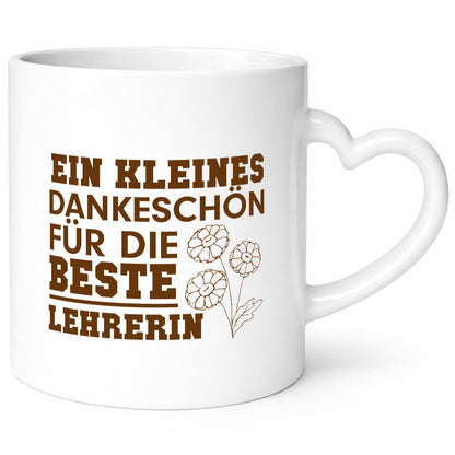 Dankeschön für die beste Lehrerin | Lehrer Tasse Geschenkidee Humor