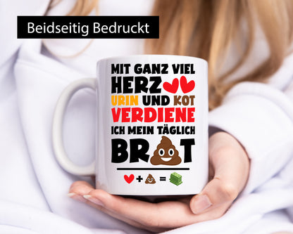 Pflegekraft | Altenpfleger Krankenschwester Geschenkidee Humor Tasse