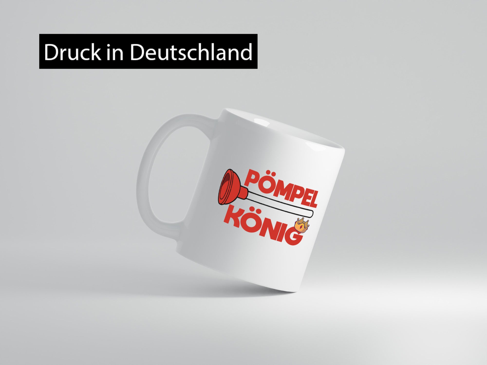 Pömpel König | Klo Verstopft Kloreiniger lustig Humor Geschenkidee Geschenk