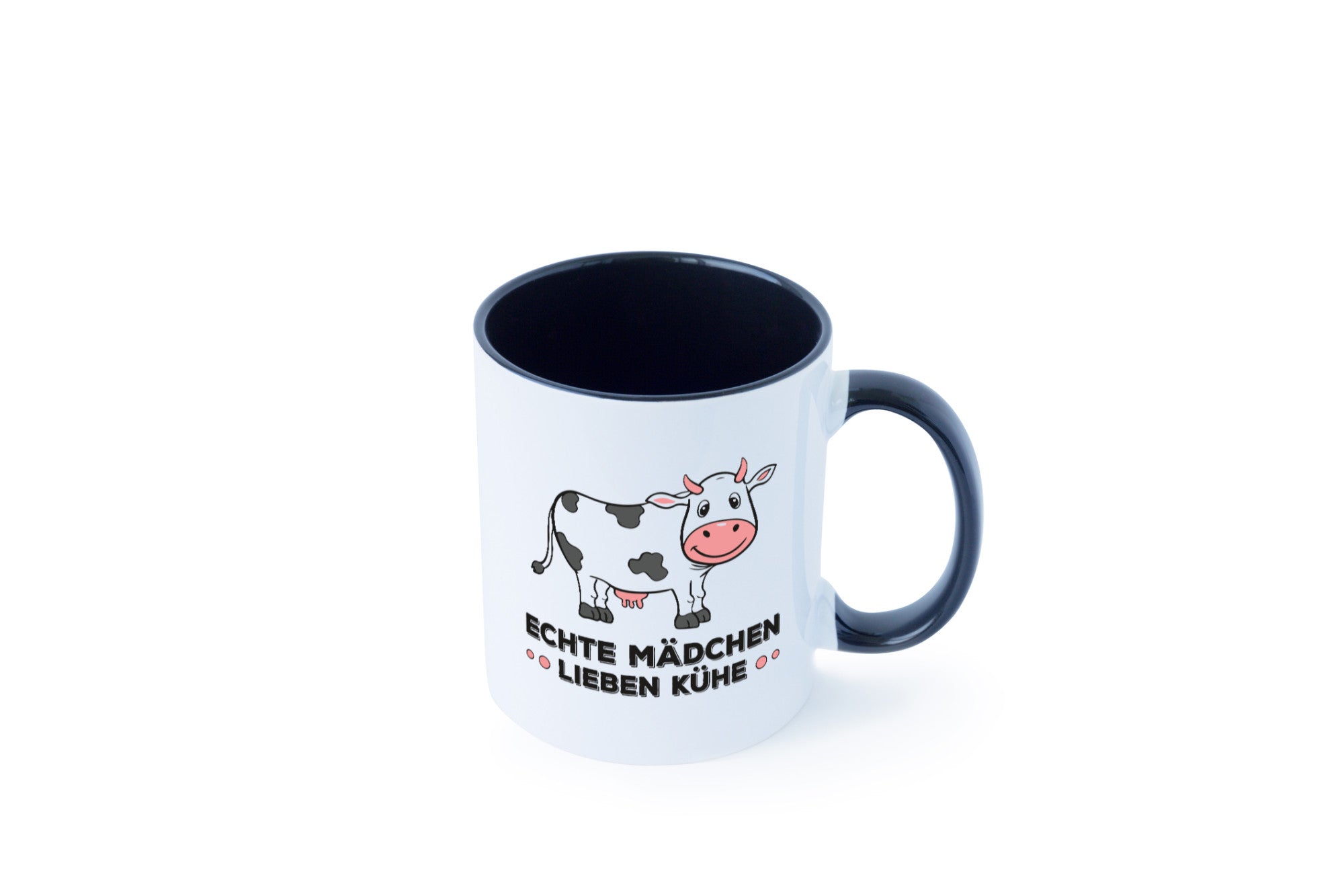 Echte mädchen lieben Kühe | Farm Farmer Bauer lustiger Spruch Geschenk Humor