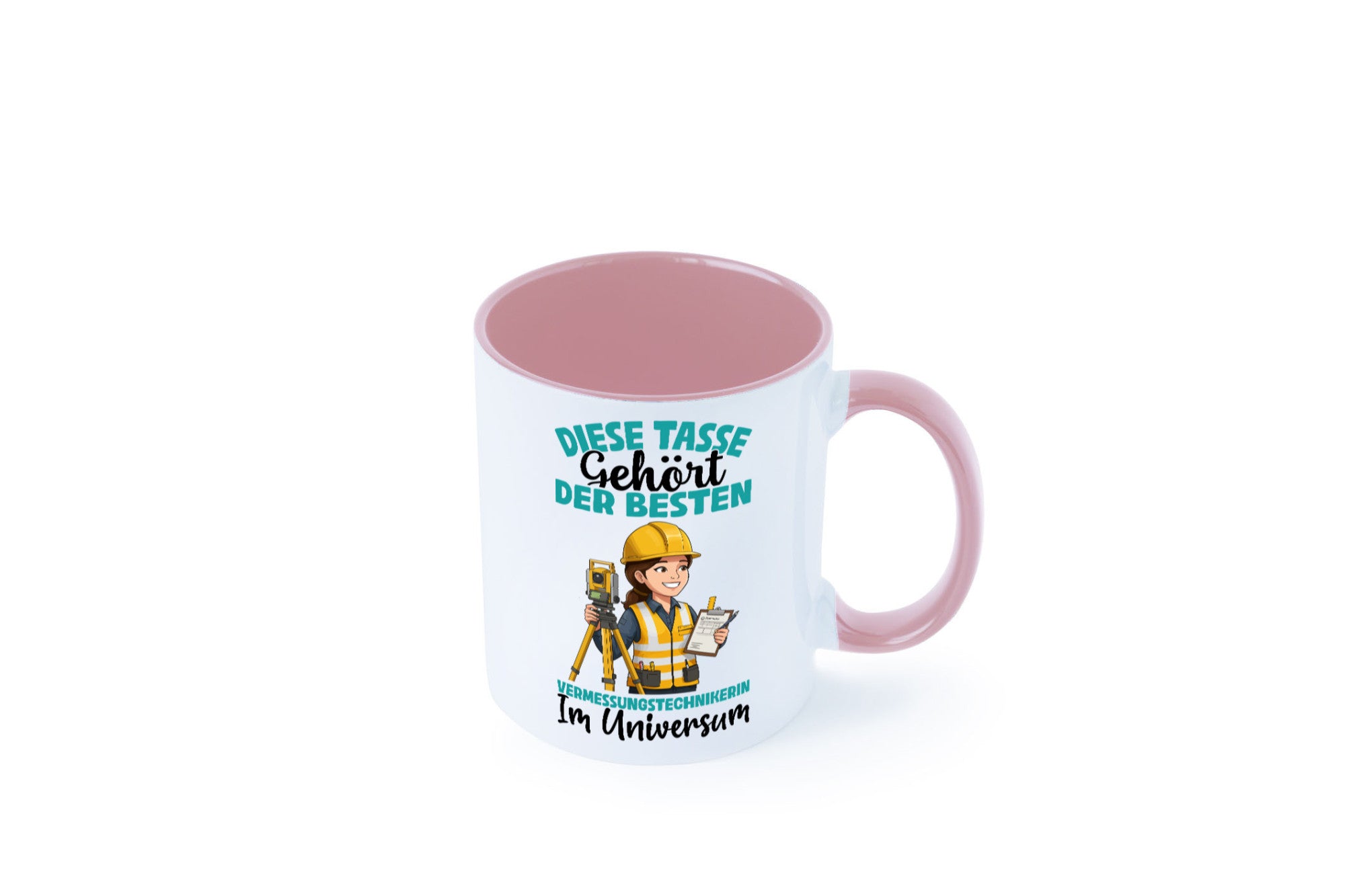 Im Universum: Vermessungstechnikerin | Techniker lustiger Spruch Geschenk Humor