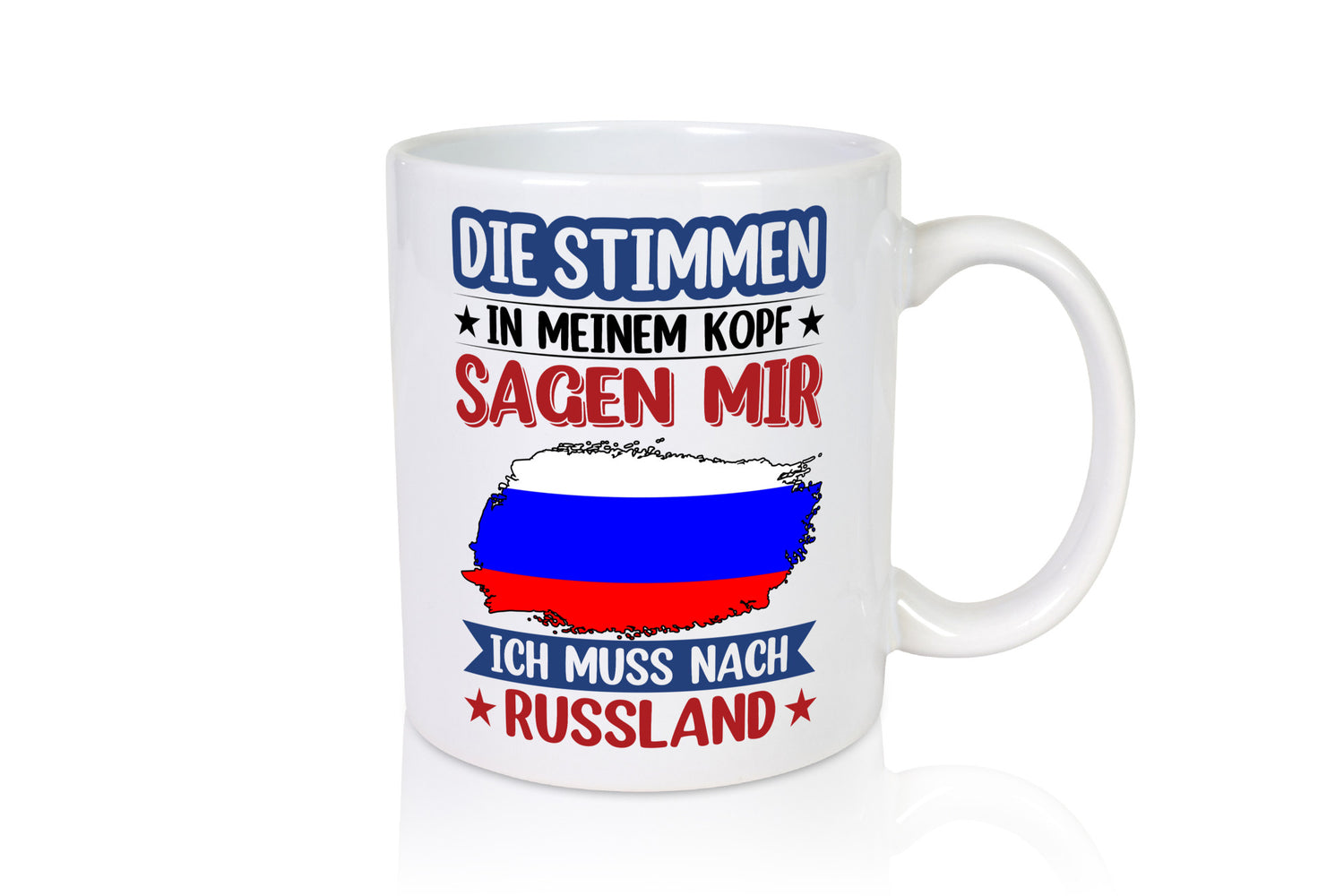 Russland | Urlaub Stimmen in meinem Kopf Traumland v2 lustig Humor Geschenkidee