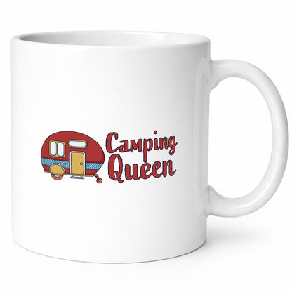 Camping Queen | Wohnanhänger Geschenk Humor Geschenkidee lustiger Spruch Tasse