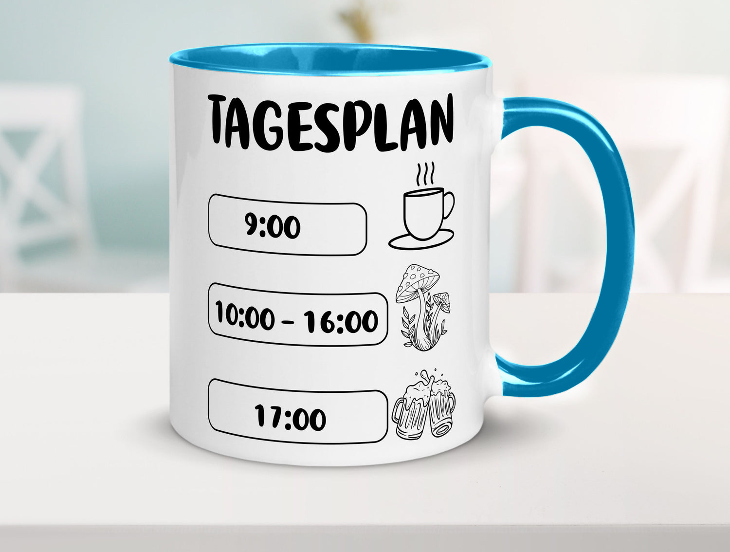 Tagesplan Pilzsammler | Pilze Wald v2 Geschenk Humor Geschenkidee lustiger