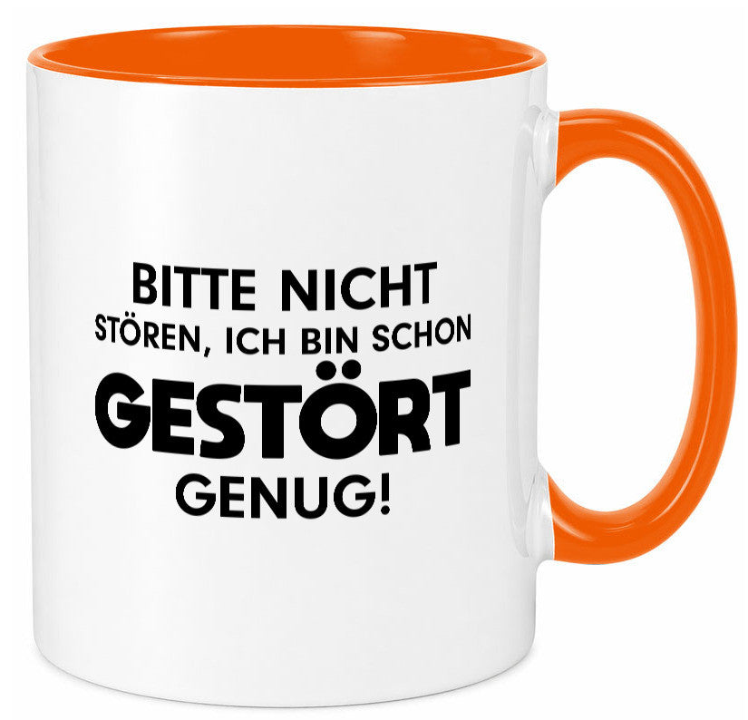 Bitte nicht stören | ich bin gestört Crazy lustig Humor Geschenkidee Geschenk