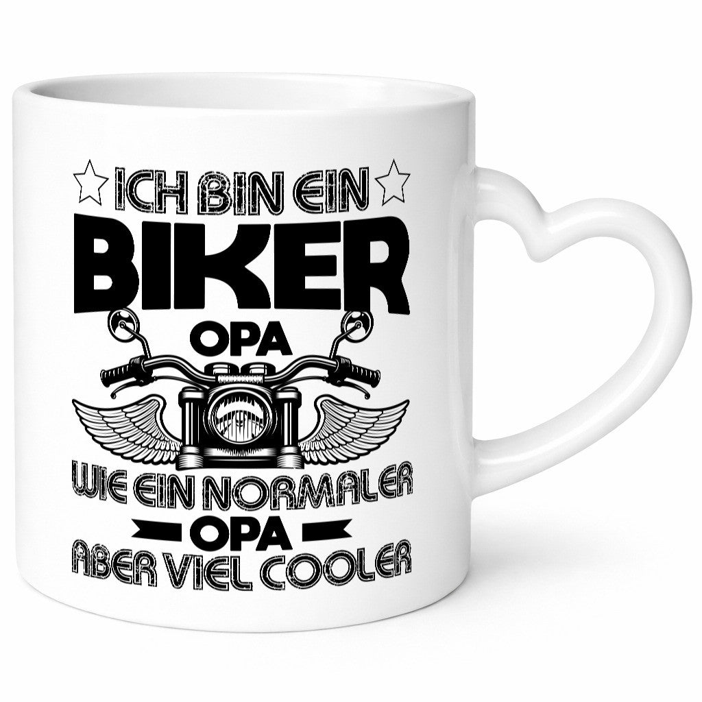Ich bin ein Biker Opa |Viel cooler als normale Opas Geschenk Familie