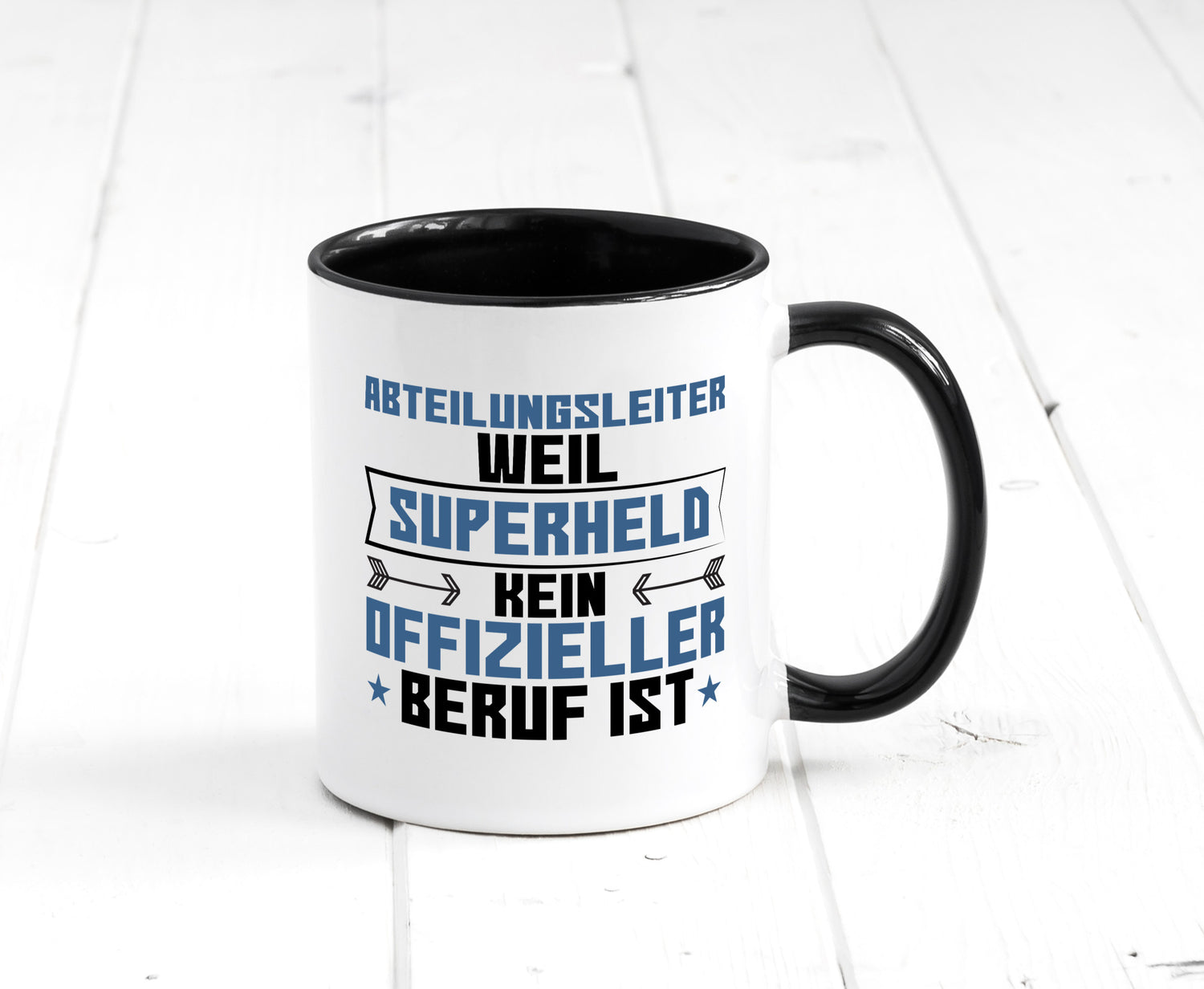 Superheld Abteilungsleiter| Führungskraft Geschenkidee Humor Tasse