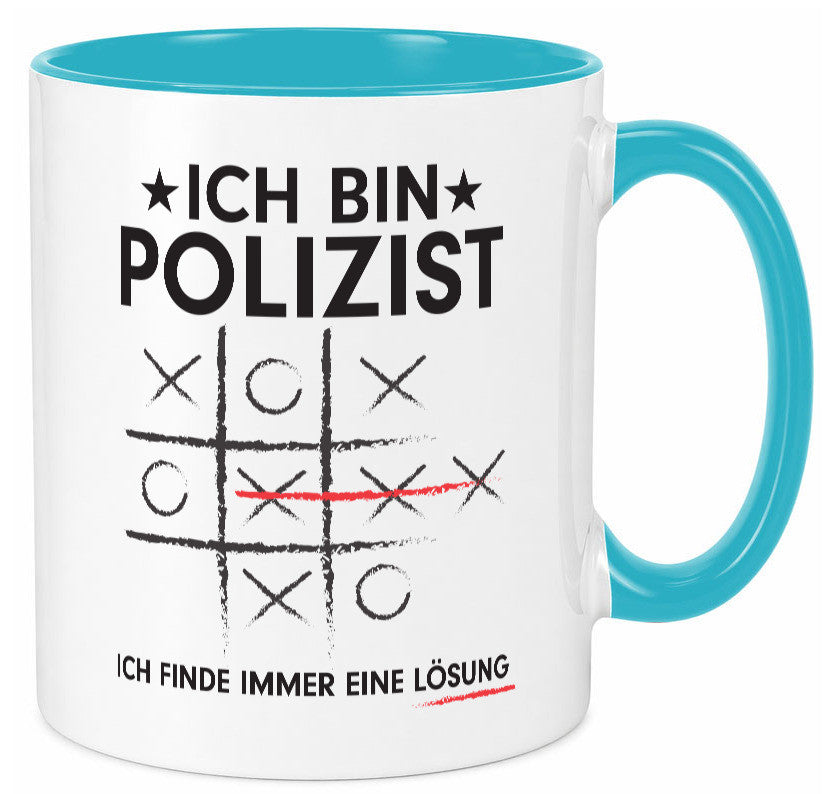 Löse Probleme: Polizist | Polizei Geschenk Humor Geschenkidee lustiger Spruch