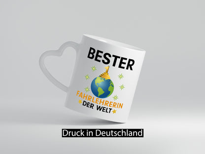 Welt Beste Fahrlehrerin| Fahrschule Geschenk Humor Geschenkidee lustiger Spruch