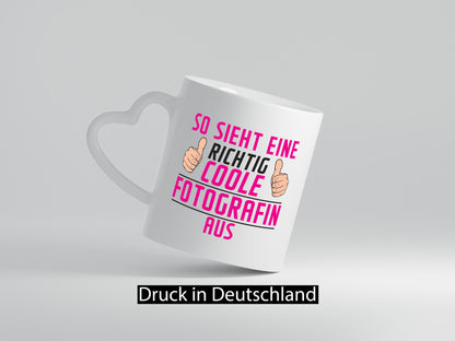 Richtig Coole Fotografin | Fotografie Kamera lustig Humor Geschenkidee Geschenk