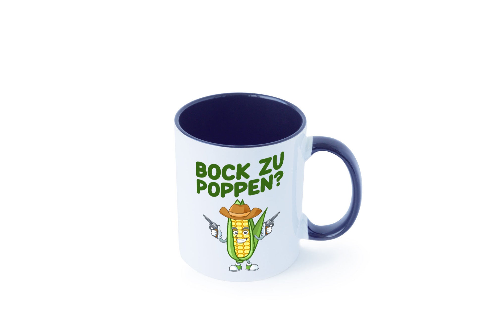 Bock auf Poppen | Mais Lustig Geschenk Humor Geschenkidee lustiger Spruch Tasse