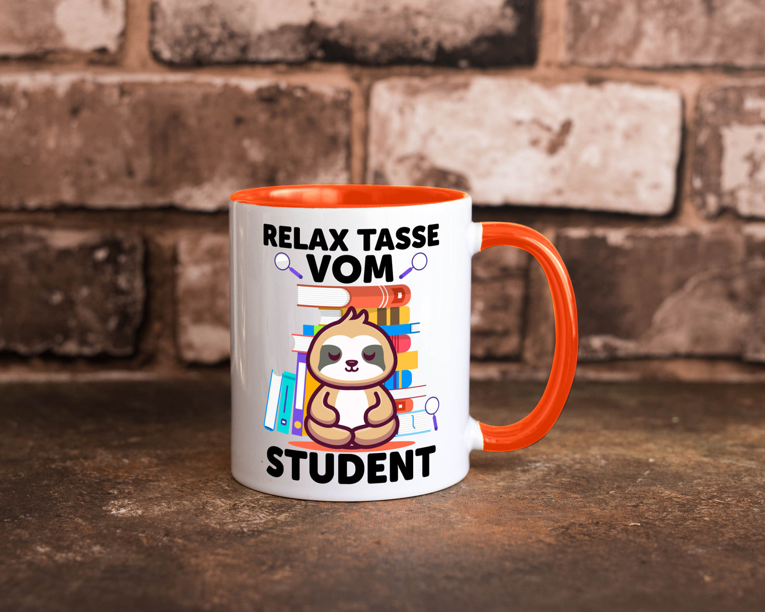 Relax Tasse: Student | Universität Uni Studium lustiger Spruch Geschenk Humor