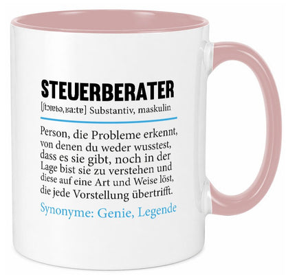 Steuerberater | Spruch Steuern Beruf Humor Arbeit Kollegen Büro Geschenkidee Tasse