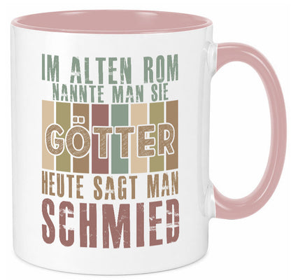 Heute sagt man: Schmied | schmieden lustig Humor Geschenkidee Geschenk Tasse