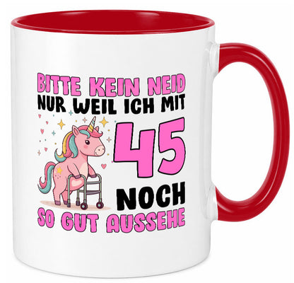45. Geburtstag | 45 Jahre Mit noch so gut aussehen Geschenk Geschenkidee