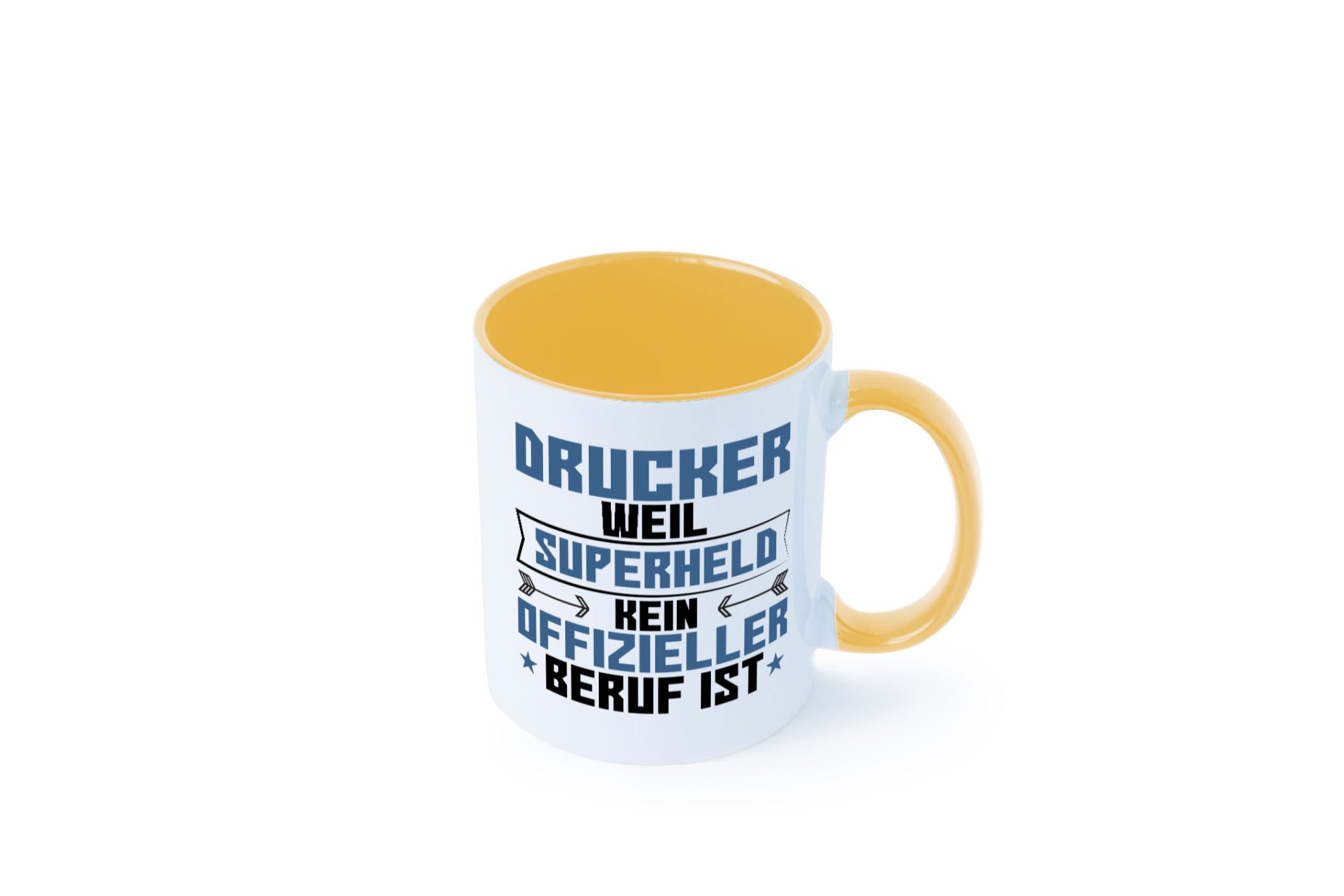 Superheld Drucker | Druckerei Print Medien Humor Geschenkidee Tasse