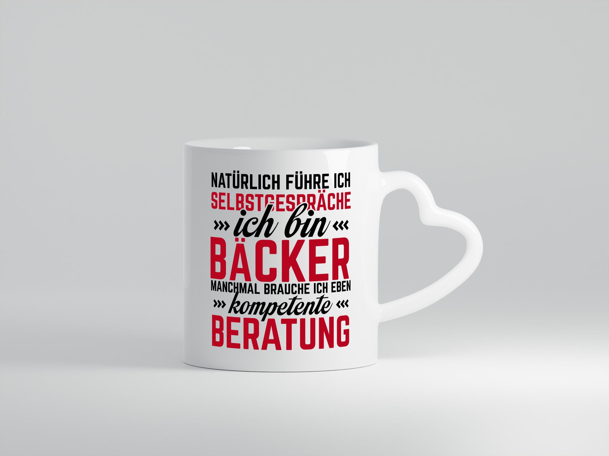 Selbstgespräche | Bäcker braucht Beratung Geschenk Humor Geschenkidee lustiger